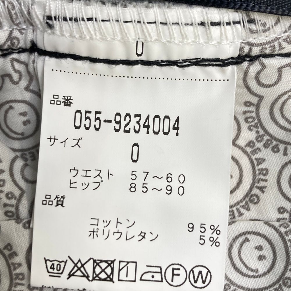 サイズ：0 PEARLY GATES パーリーゲイツ 30周年 ストレッチスカート