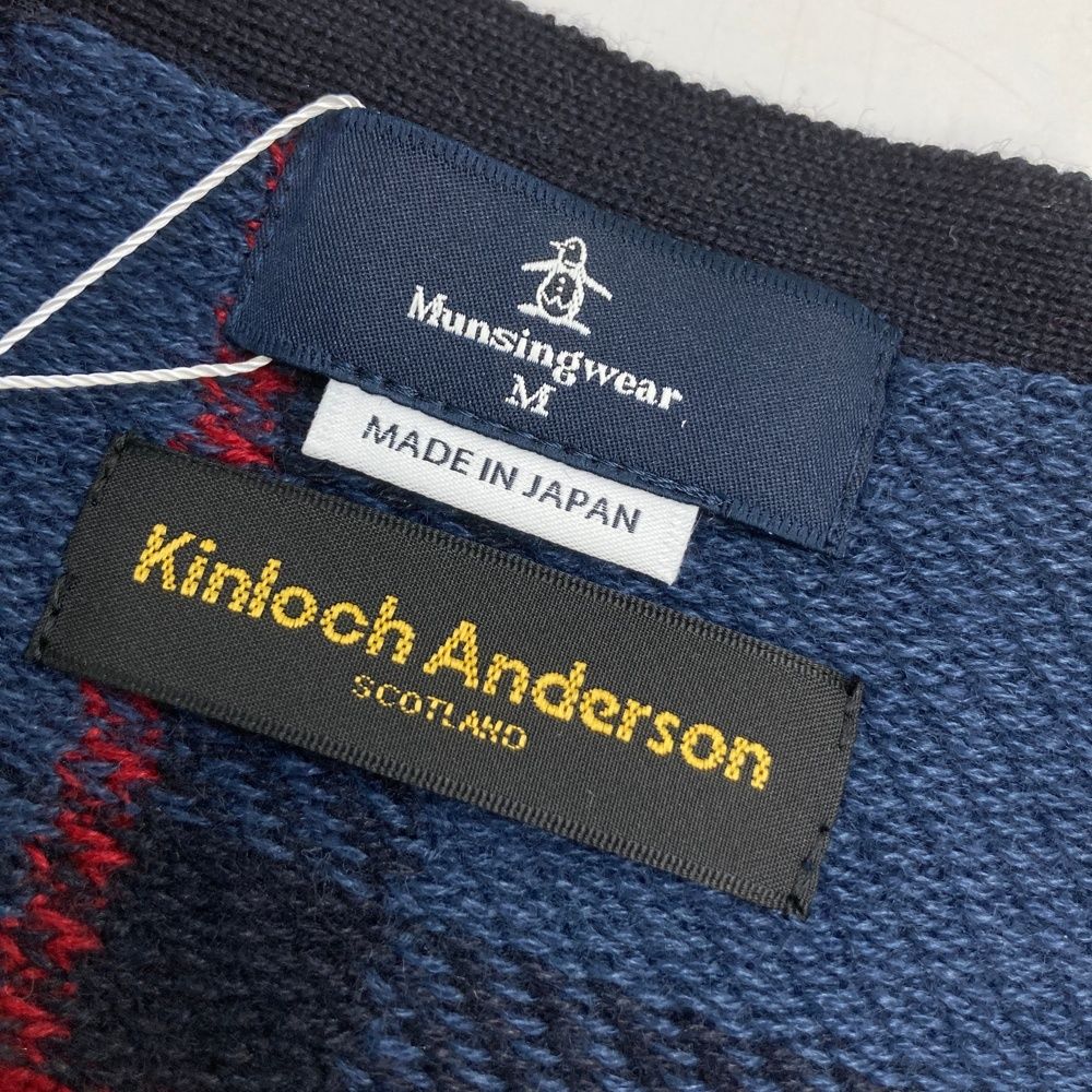 ⭐️新品未使用⭐️Munsingwear-ニットセーターマンシングウェア Mサイズ⭐️ サイズ：M MUNSING WEAR マンシングウェア 2023年モデル ニット