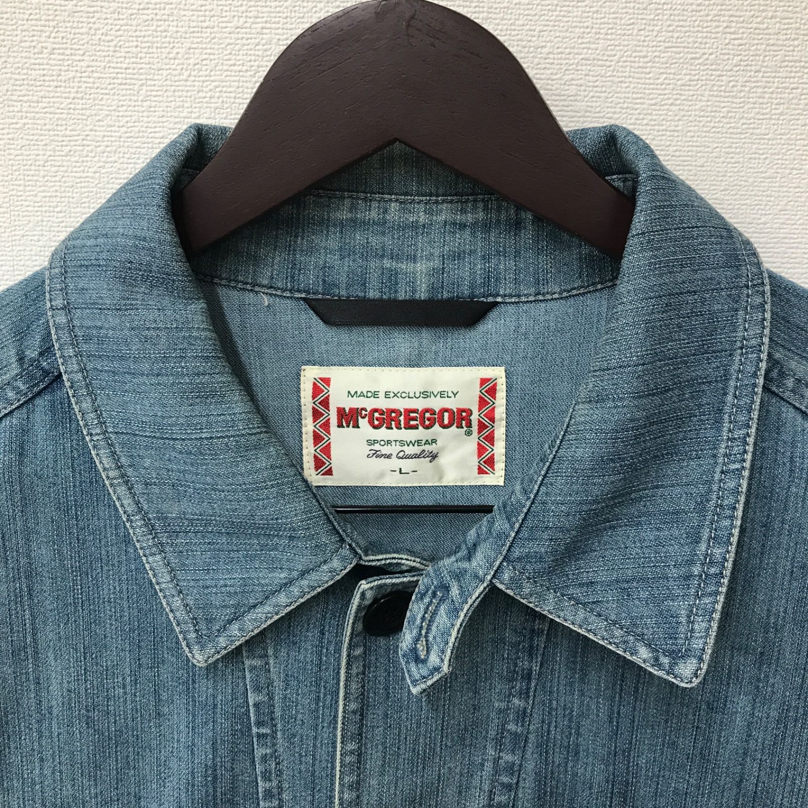 M11075 【90s McGREGOR】マクレガー デニムジャケット カバーオール 