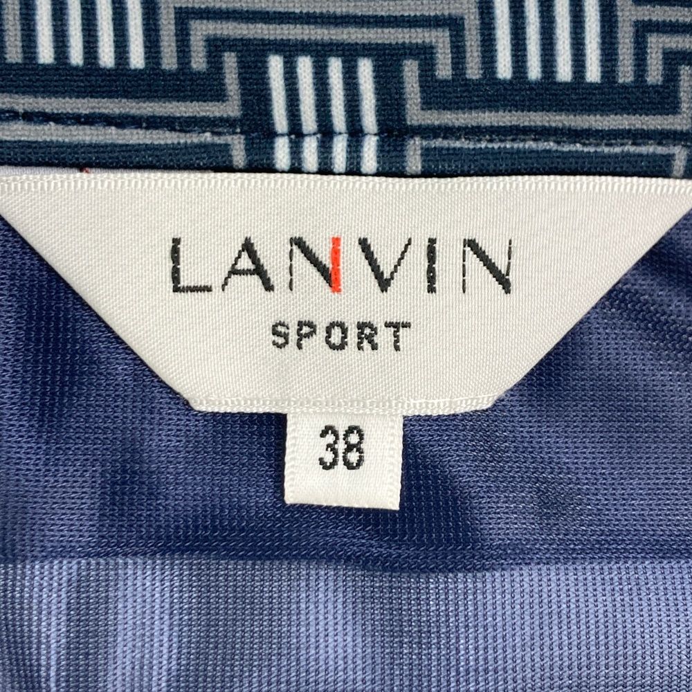 サイズ：38 LANVIN SPORT ランバン スポール ; スカート ロゴ総柄