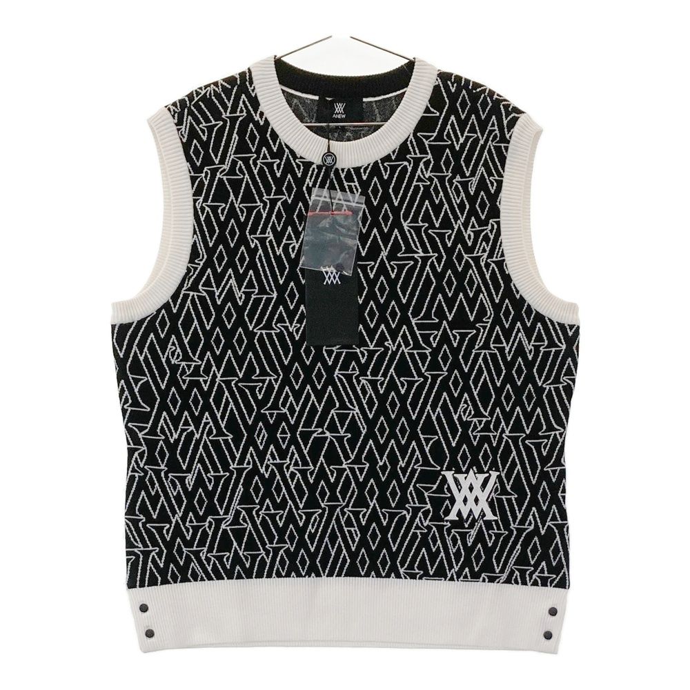 サイズ：L ANEW GOLF アニューゴルフ 2025年モデル ニットベスト ロゴ