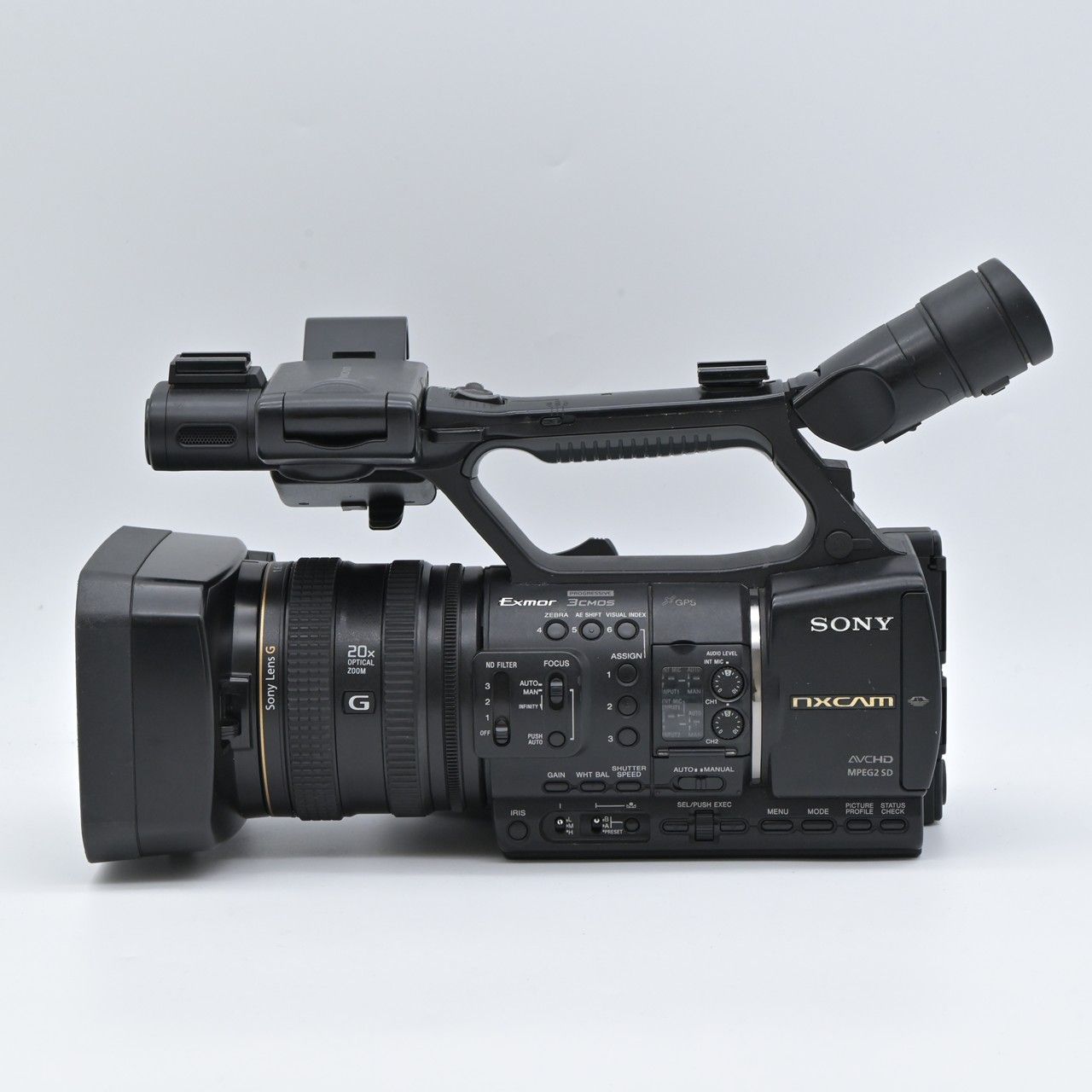 SONY ソニー HXR-NX5J NXCAMカムコーダー ビデオカメラ【中古】 - メルカリ