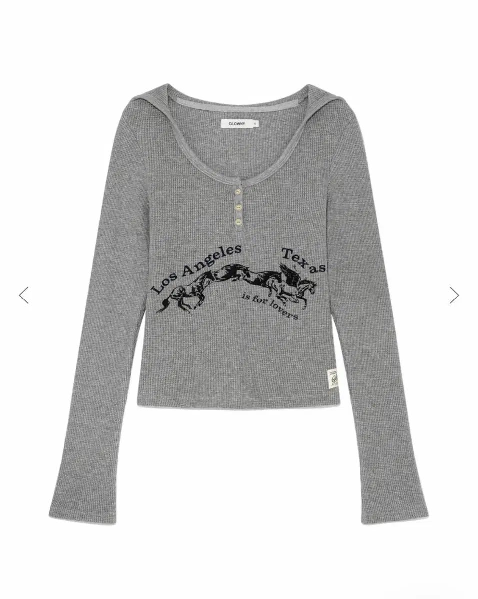 GLOWNY グロウニー TEXAS WAFFLE LONG SLEEVE