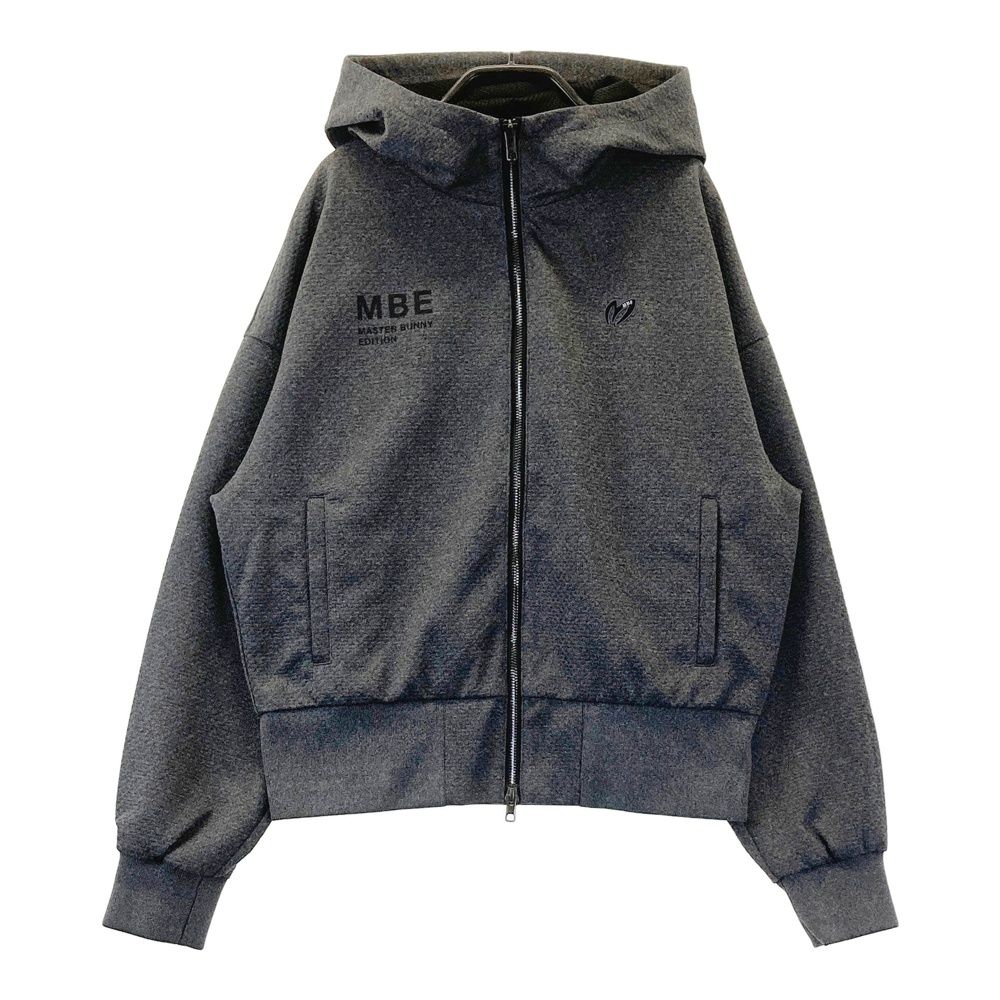 サイズ 1 MASTER BUNNY EDITION マスターバニーエディション モデル 裏メッシュ ジップパーカー グレー系 ゴルフウェア レディース ストスト