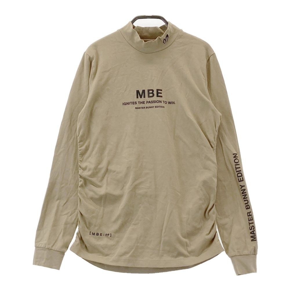 ゆっぴ☆23年モデル‼️MASTER BUNNY ベージュ ハイネック☆ サイズ：1 MASTER BUNNY EDITION マスターバニーエディション 2024年