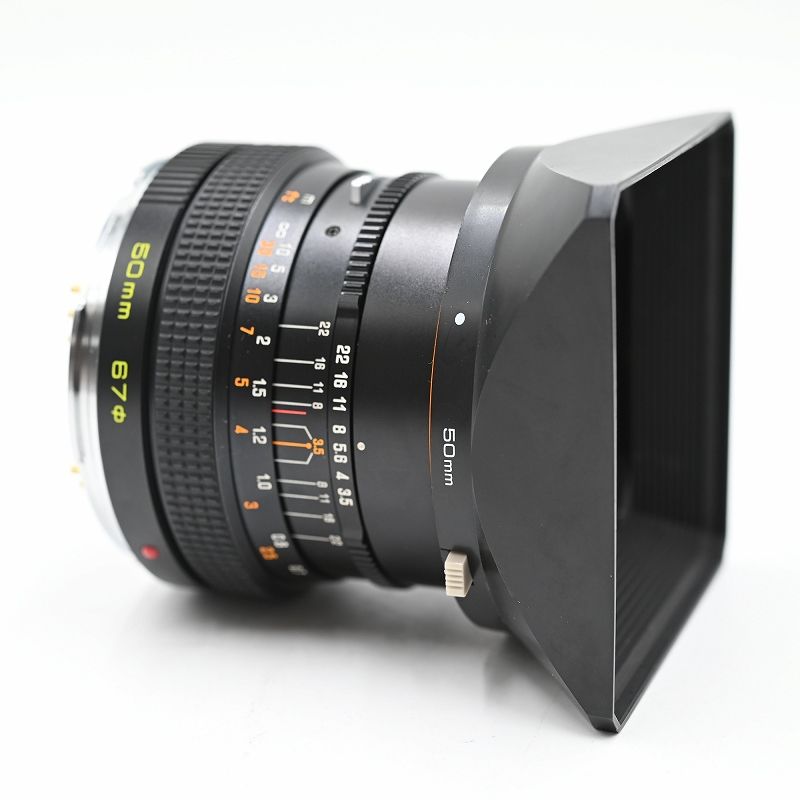 レンズ(単焦点) ZENZA BRONICA ZENZANON-S 50mm f/3.5 BRONICA ブロニカ ZENZANON-S 50mm f/3.5 SQ用 交換レンズ 【中古