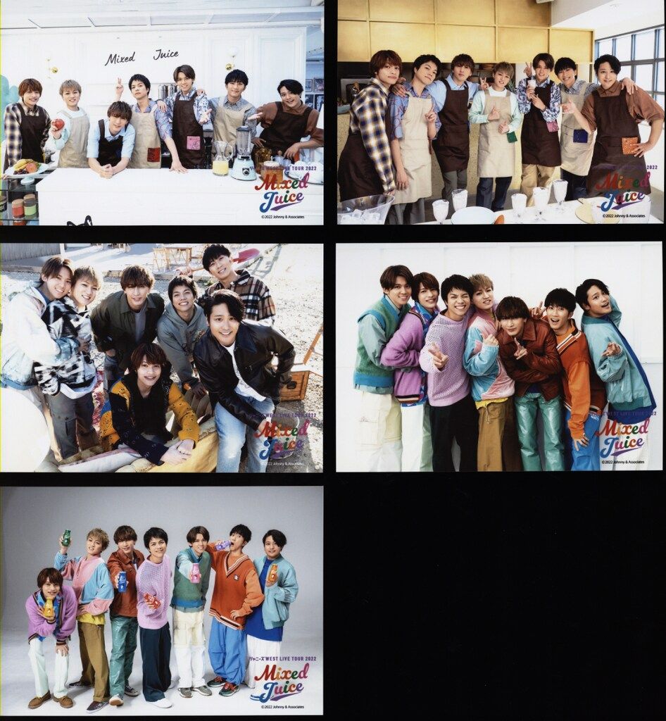 ジャニーズWEST 22年Mixed Juice 集合 フォトセット - メルカリ