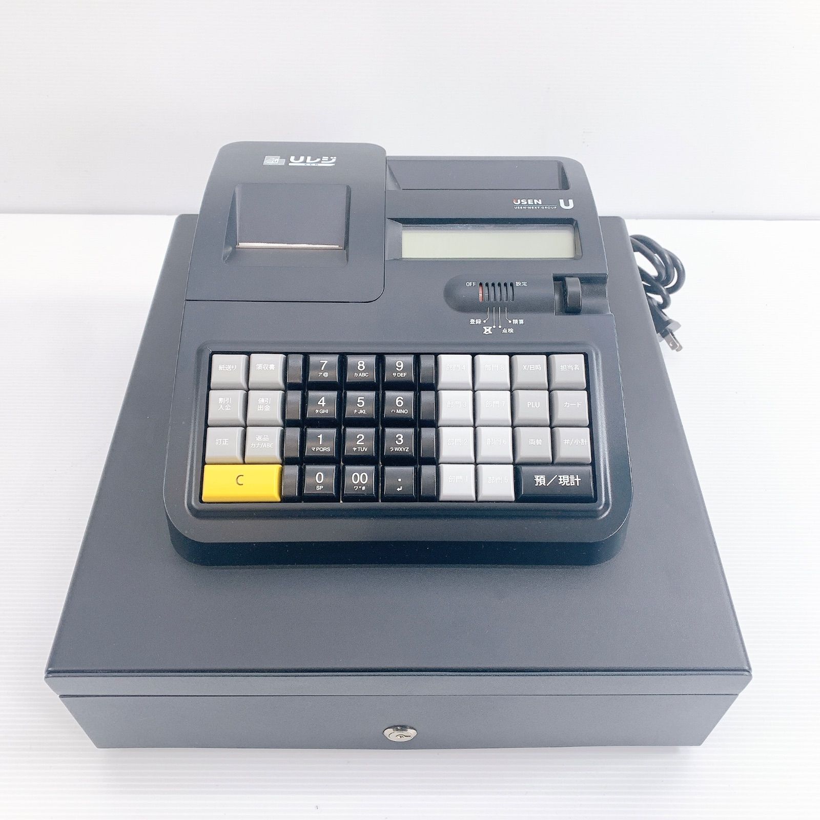 H-210 USEN 電子レジスター Uレジ U-ECR001 ブラック 動作確認済み