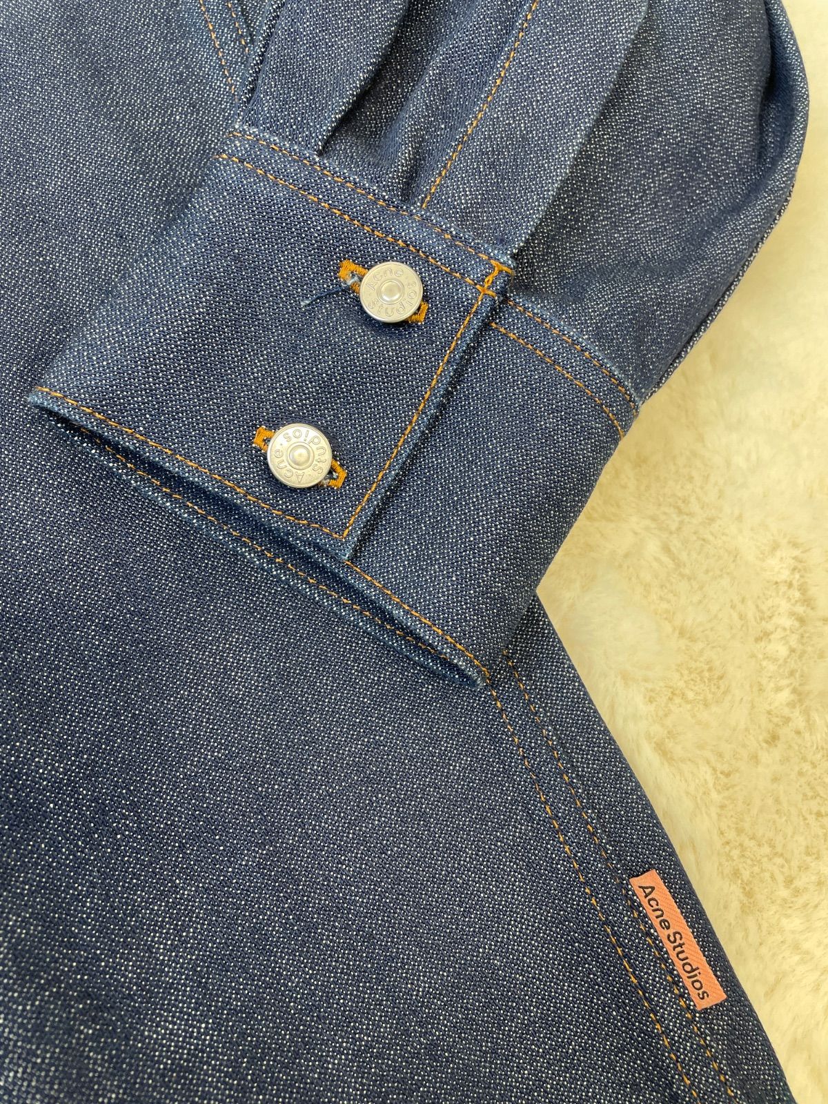 アクネストゥディオズ デニムシャツ ネイビー サイズ44 【未使用品