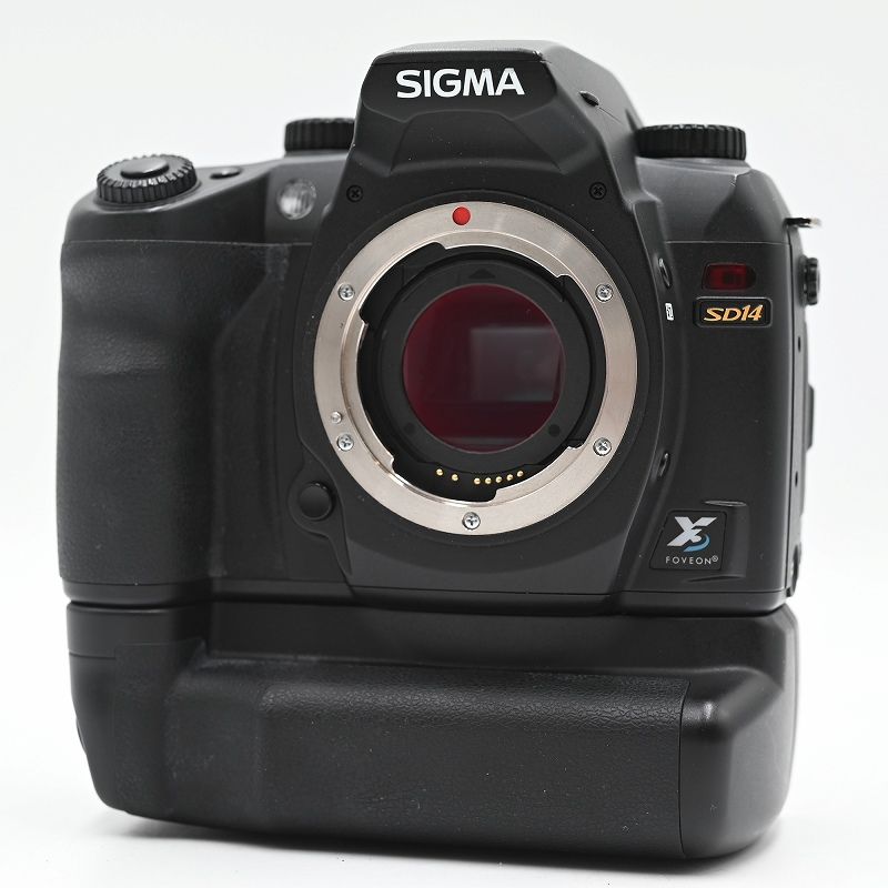 SIGMA シグマ SD 14 PG 21バッテリーグリップ付き デジタル一眼レフカメラ
