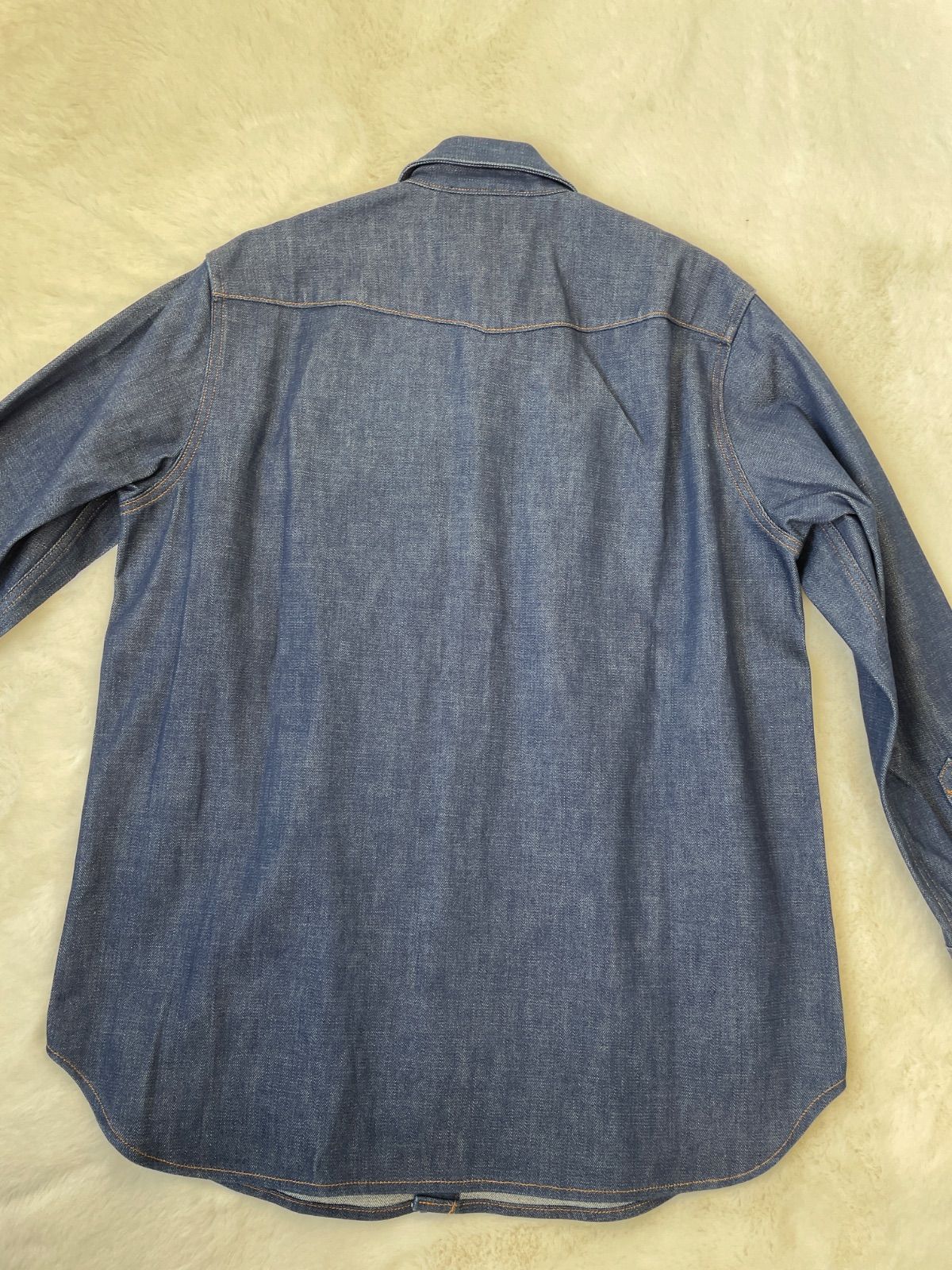 アクネストゥディオズ デニムシャツ ネイビー サイズ44 【未使用品