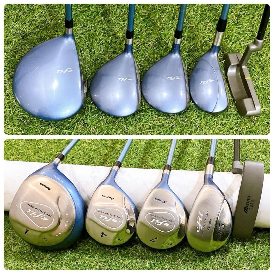 MIZUNO ミズノ エフィール レディースゴルフセット 10本 初心者 右 L