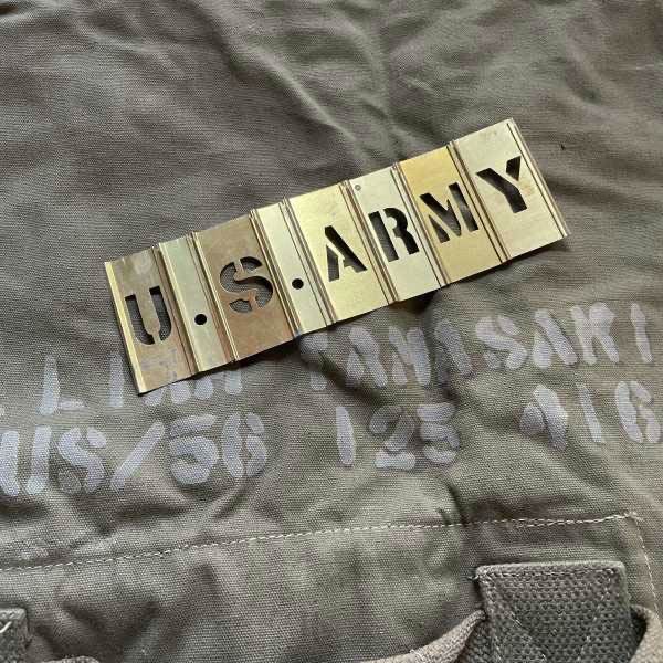 英数字 ステンシル