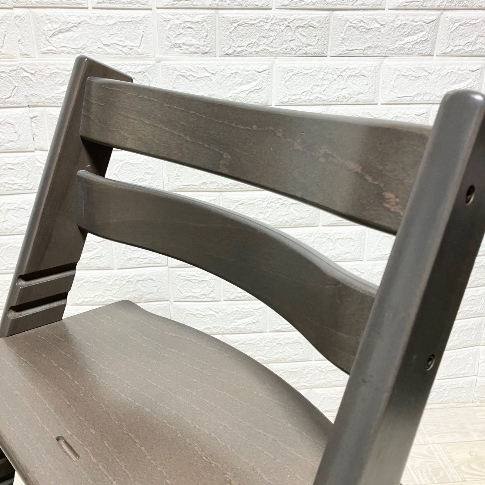 美品‼︎ 人気・希少色 ヘイジーグレー ストッケ トリップトラップ