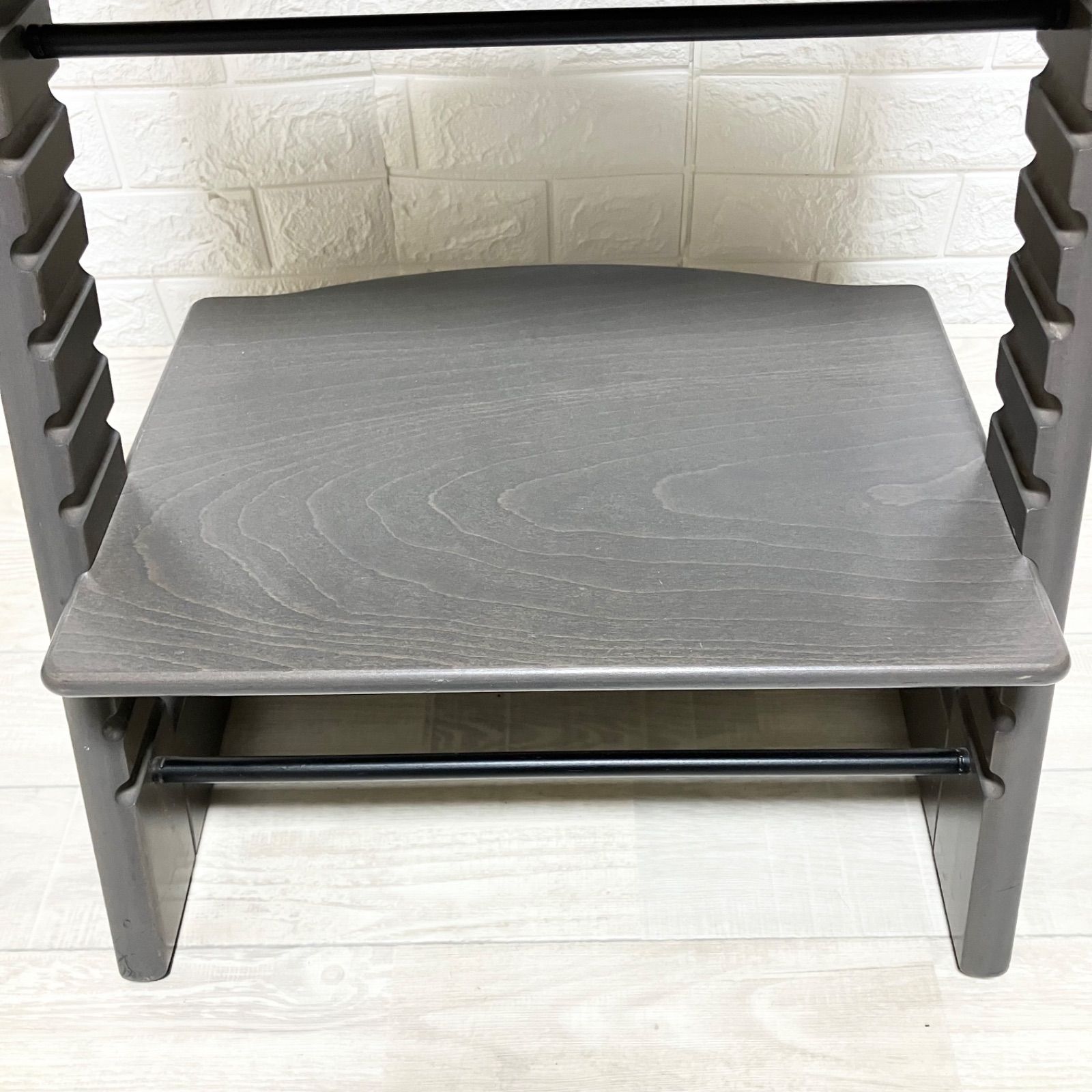 美品‼︎ 人気・希少色 ヘイジーグレー ストッケ トリップトラップ