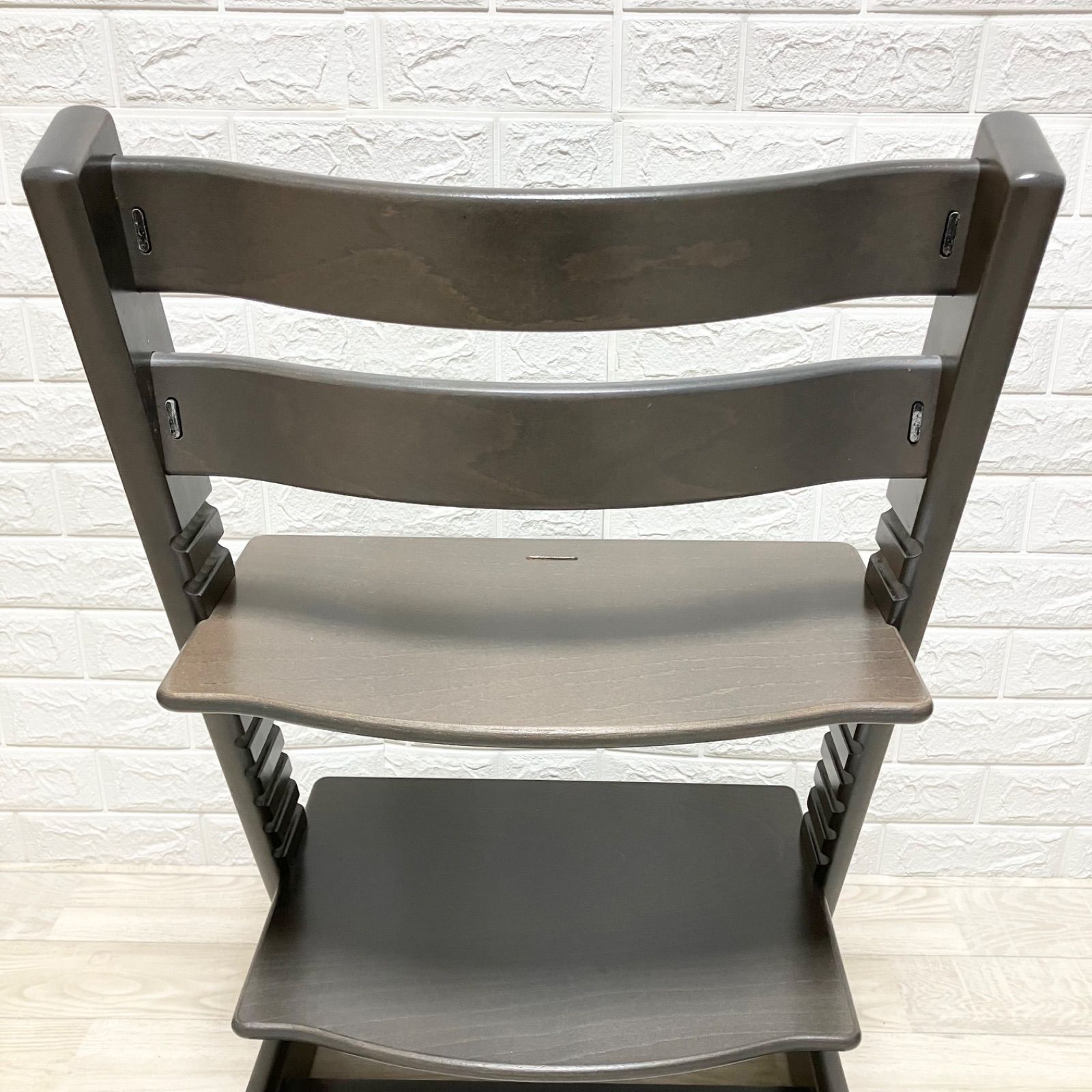 美品‼︎ 人気・希少色 ヘイジーグレー ストッケ トリップトラップ