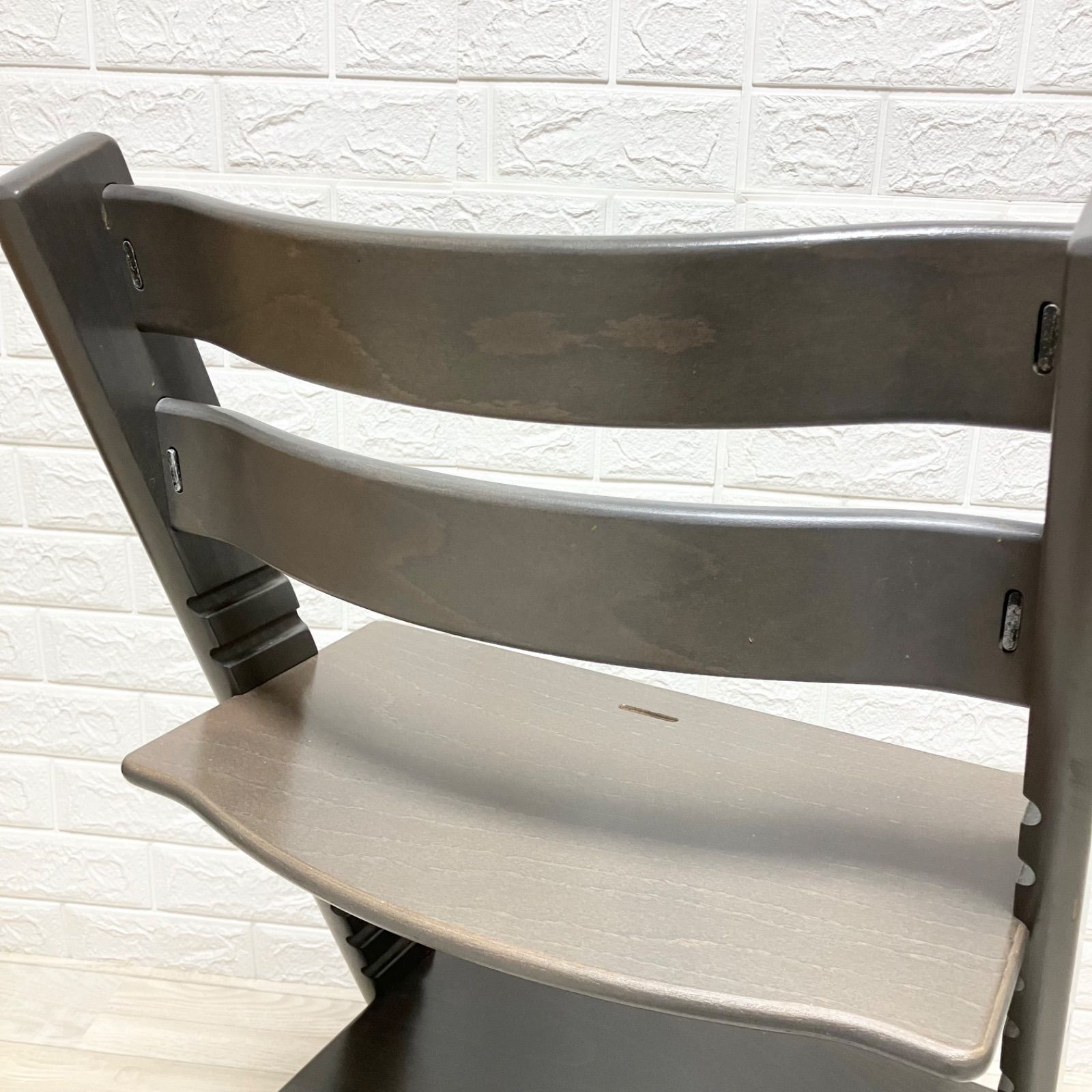 美品‼︎ 人気・希少色 ヘイジーグレー ストッケ トリップトラップ