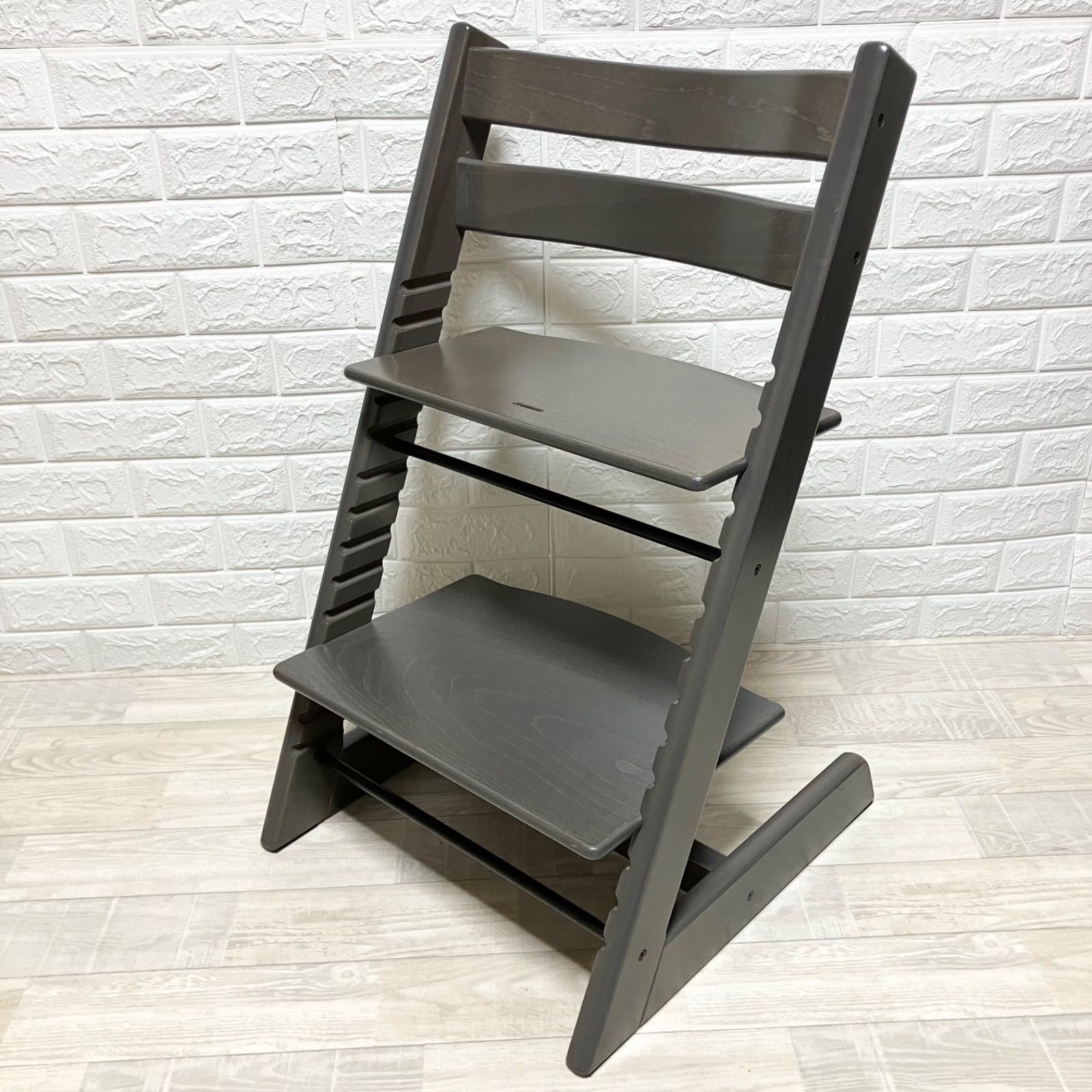 美品‼︎ 人気・希少色 ヘイジーグレー ストッケ トリップトラップ