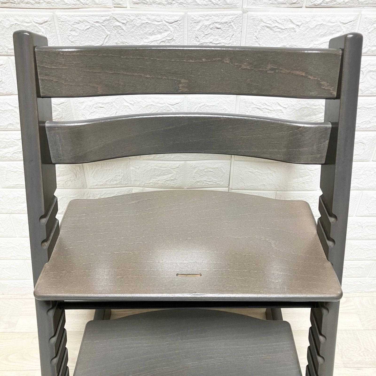 美品‼︎ 人気・希少色 ヘイジーグレー ストッケ トリップトラップ