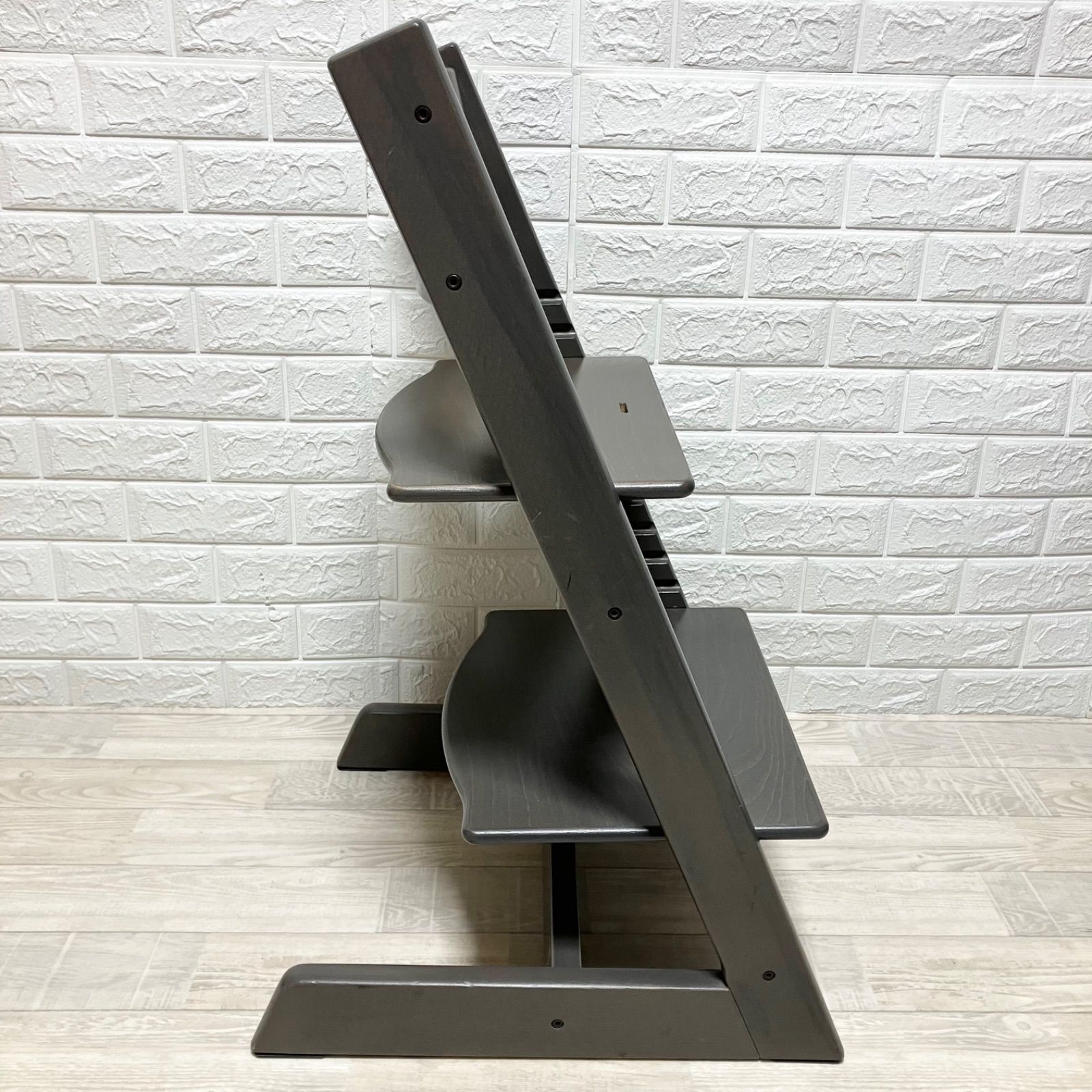 美品‼︎ 人気・希少色 ヘイジーグレー ストッケ トリップトラップ