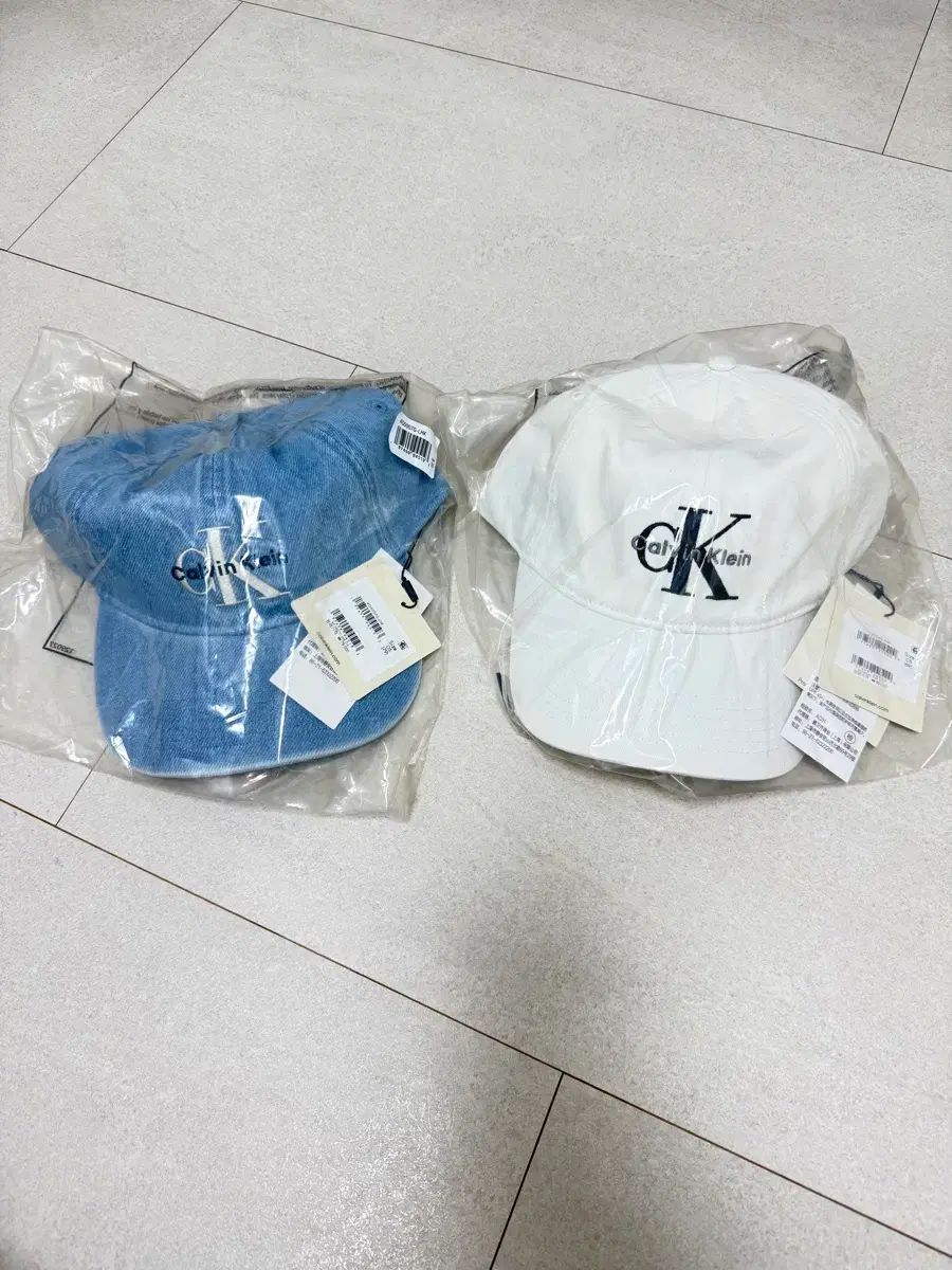 Calvin Klein カルバン クライン 白 ベースボールキャップ 冷房対策 家庭洗濯可