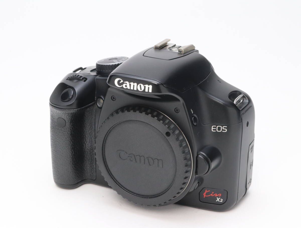 B 並品 Canon キヤノン EOS Kiss X 2 ボディ シャッター数 7 初期不良 対応 111 222