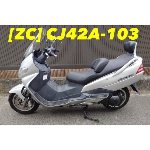 ZC 30736]@スズキ SUZUKI スカイウェイブ250 CJ42A-103 J429 エンジン
