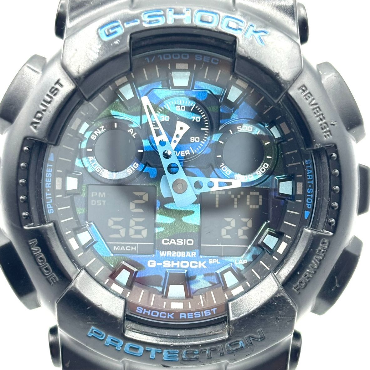 え沖】 CASIO カシオ G-SHOCK ジーショック 5081 GA-100CB SHOCK