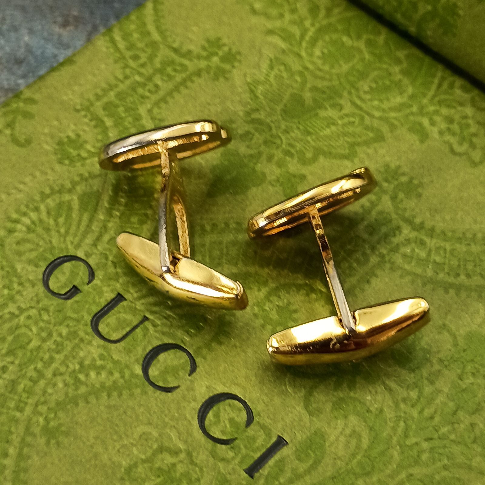 GUCCI グッチ カフスボタン メンズ ゴールド オールドグッチ - メルカリ