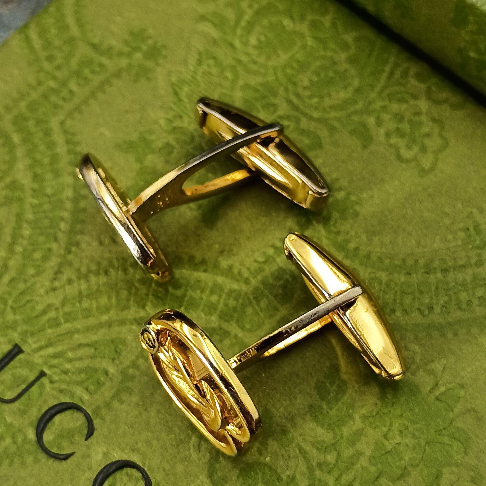 GUCCI グッチ カフスボタン メンズ ゴールド オールドグッチ - メルカリ