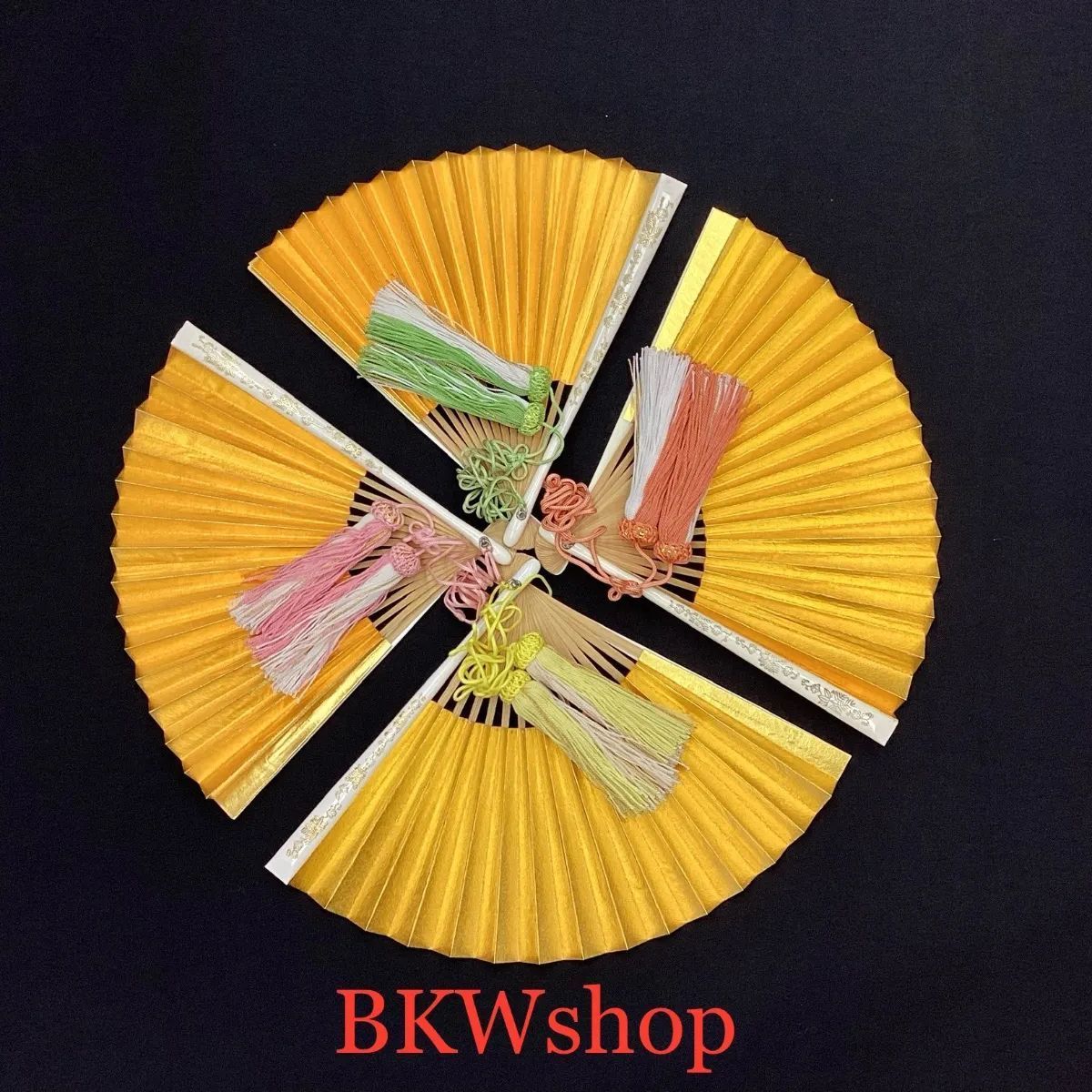 used 末広 扇子 カラー 色打掛 花嫁様 結婚式 着付 振袖 白無垢 色打掛 