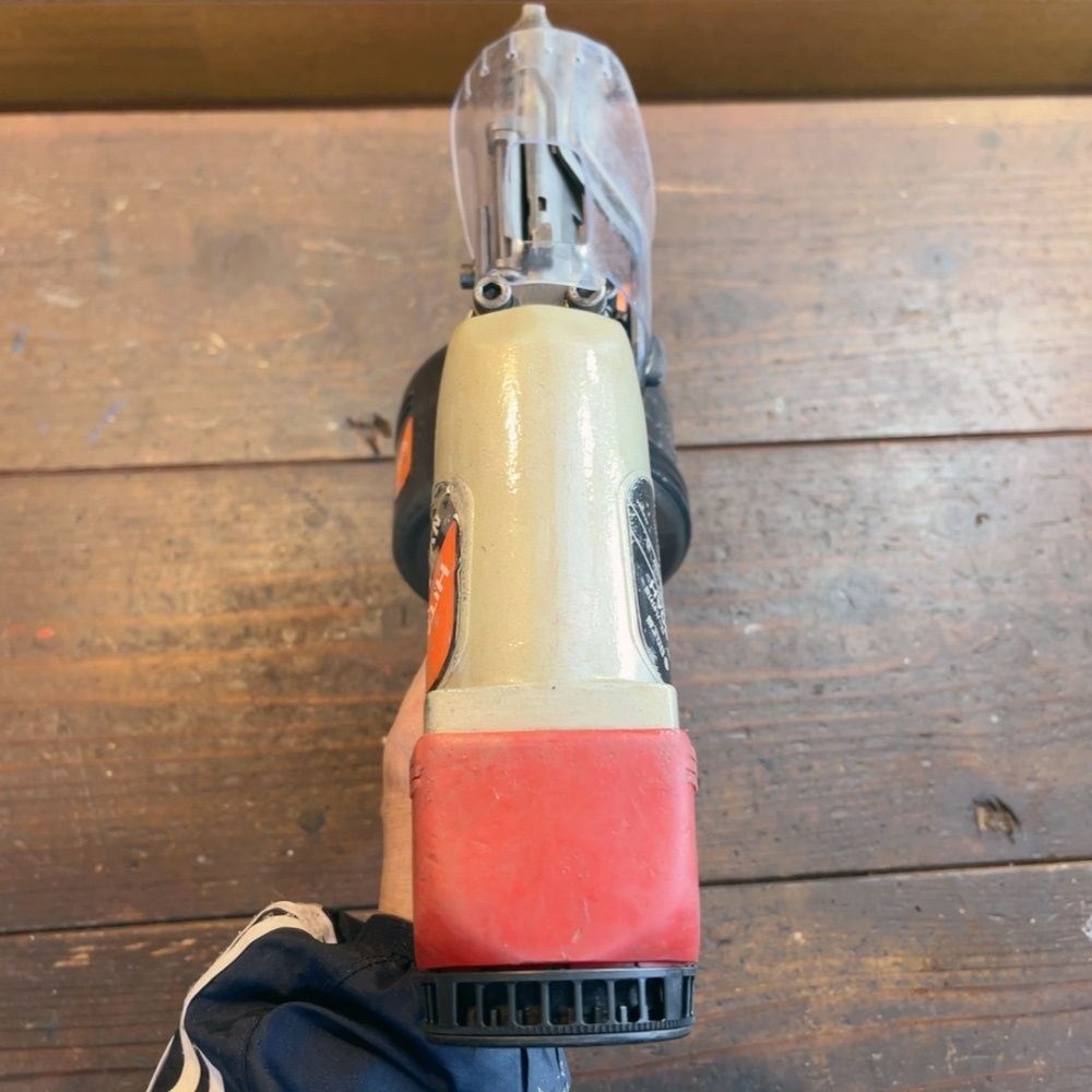  7日保証 整備済 消耗部品多数交換 日立 HIKOKI 常圧 50 mm 釘打ち機 NV AH 動作良好 釘打機 エアーツール