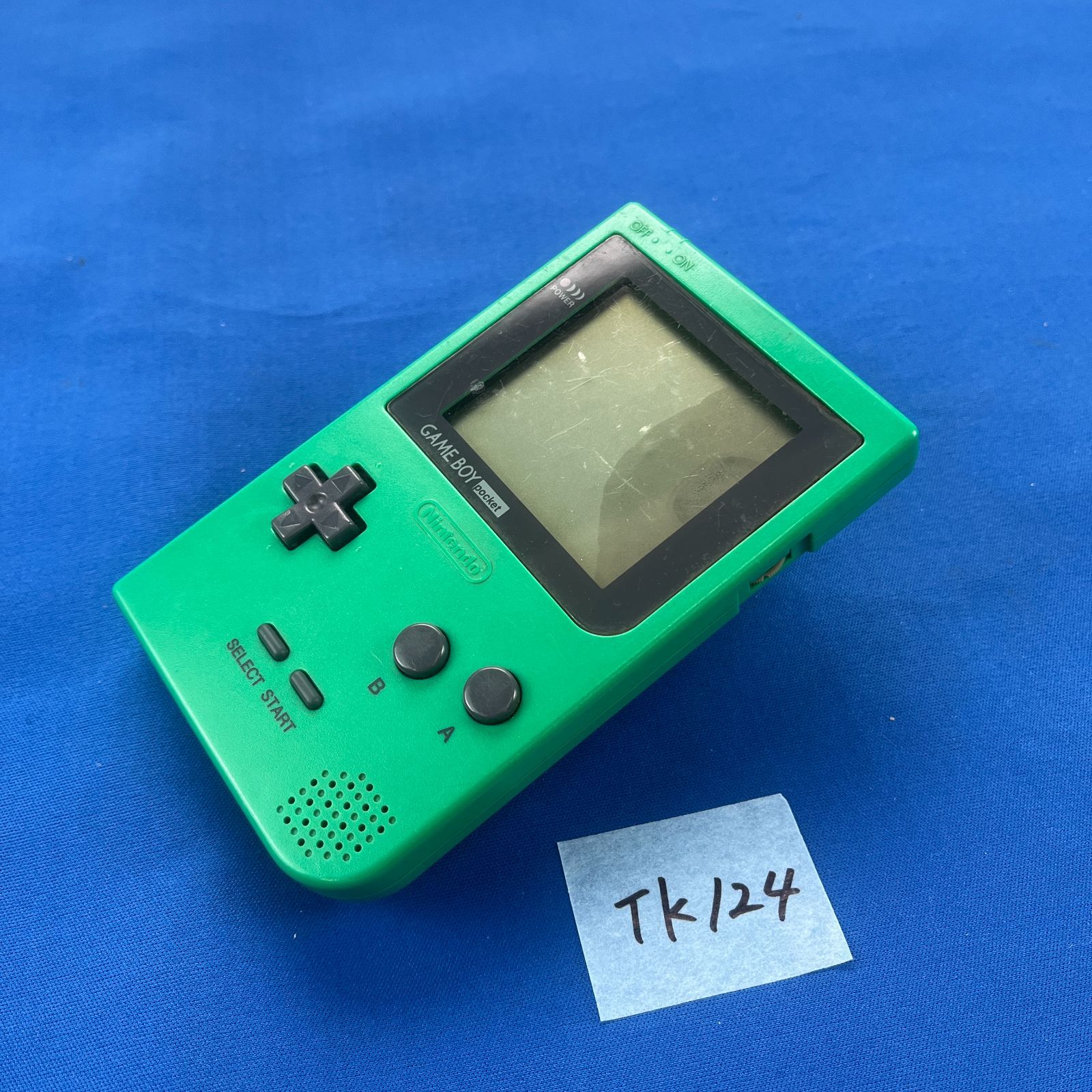 ◇TK124 ゲームボーイ ポケット GAME BOY pocket グリーン MGB-001