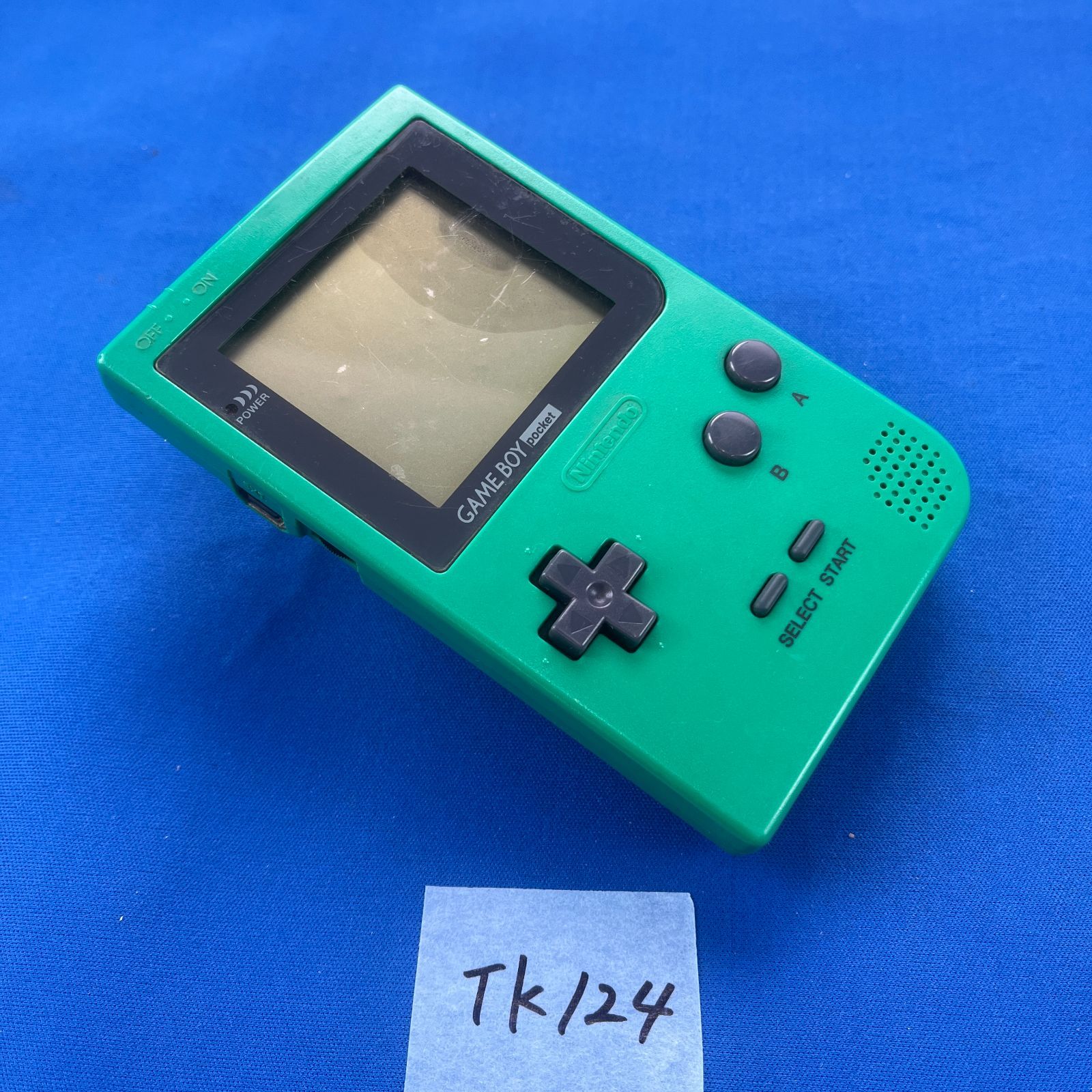 ◇TK124 ゲームボーイ ポケット GAME BOY pocket グリーン MGB-001