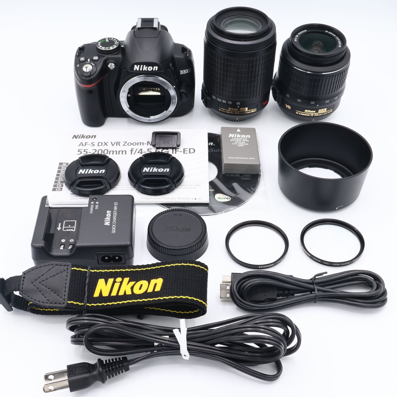 Nikon Nikon ニコン D3000 レンズキット Nikon デジタル一眼レフカメラ 