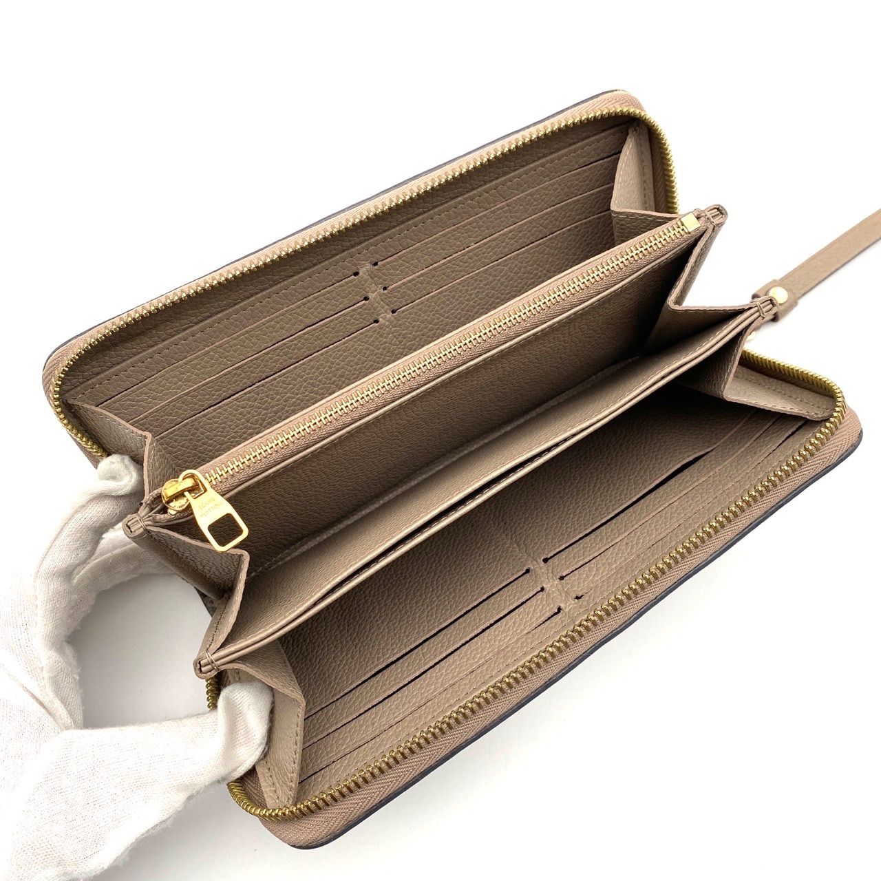 最高級美品】ルイヴィトン アンプラント サラ トゥルトレール 長財布