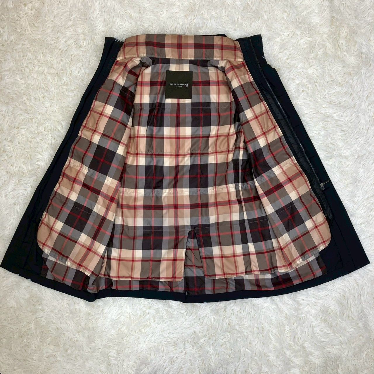 マッキントッシュロンドン ダウンコート ダウンライナー付き フード