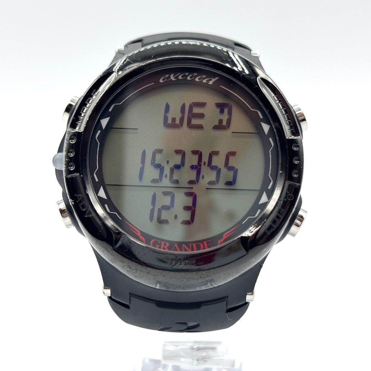 え沖 Bism ビーイズム ダイブコンピューター GRANDE EXCEED グランデ エクシード ダイビング 腕時計 デジタル機器 稼働品 MD 0 S 68