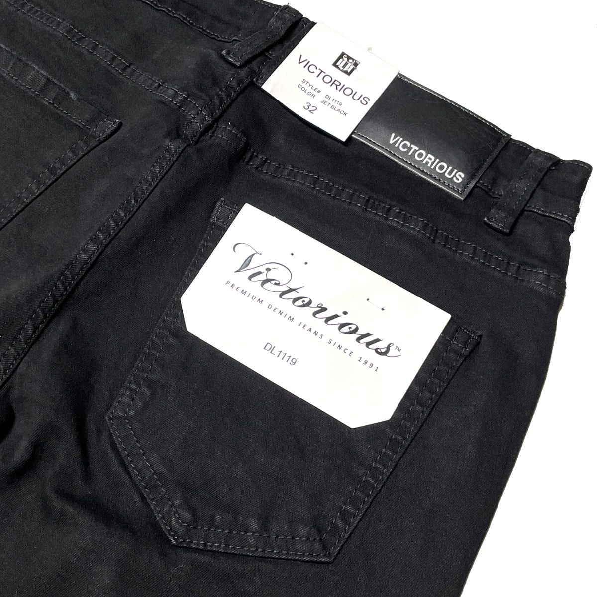  LA ヴィクトリアス エルエー DL 1119 RIP REPAIR DENIM JEANS サイズ32 34メンズ ボトムス ストレッチ デニム パンツ スキニーデニム デニム ジーンズ