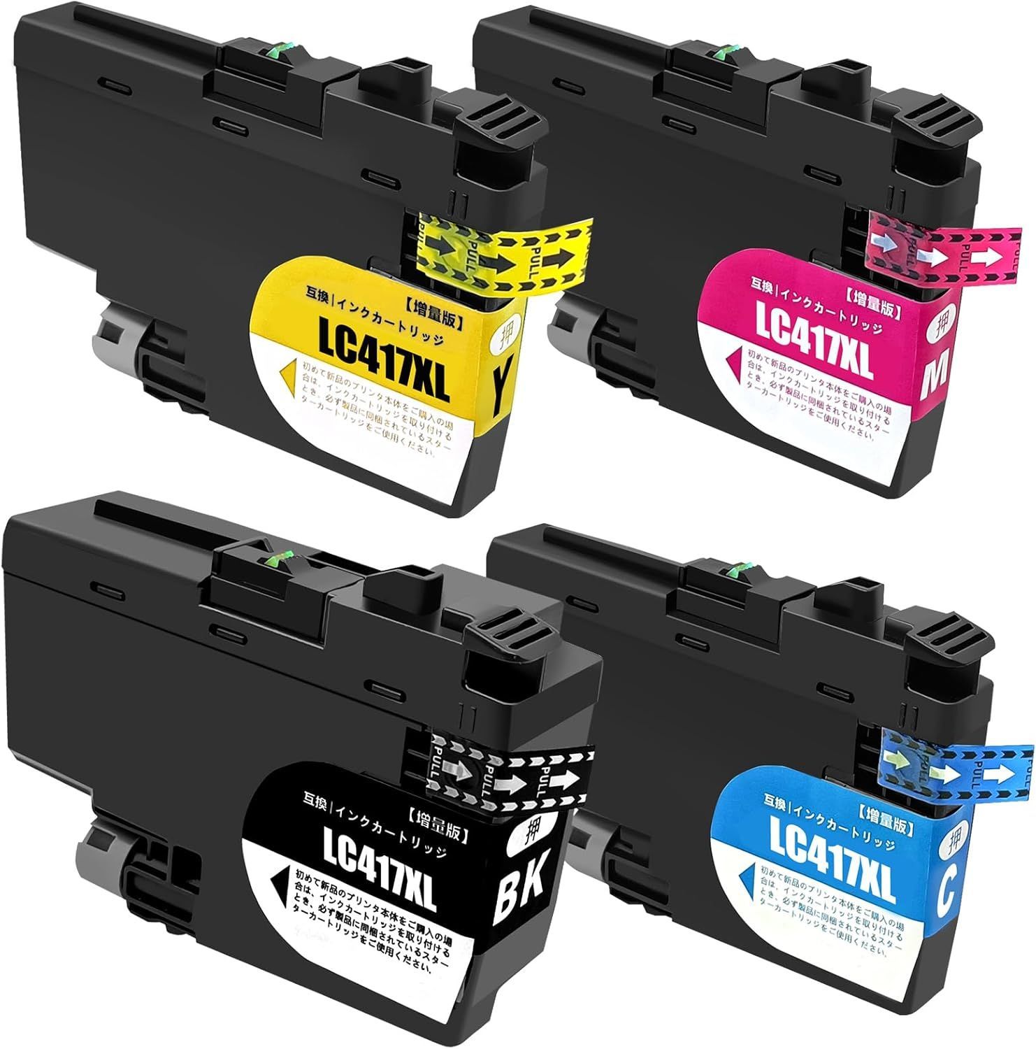 LC417XL-4PK 4色セット [大容量/最新ICチップ/残量表示対応] ブラザー