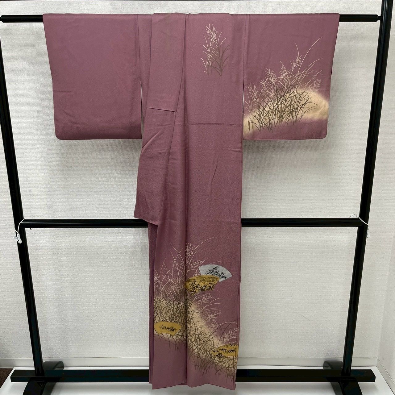 付下げ 紋無し 金彩 上品な染め 訪問着 正絹 着物 MK-1884 - メルカリ