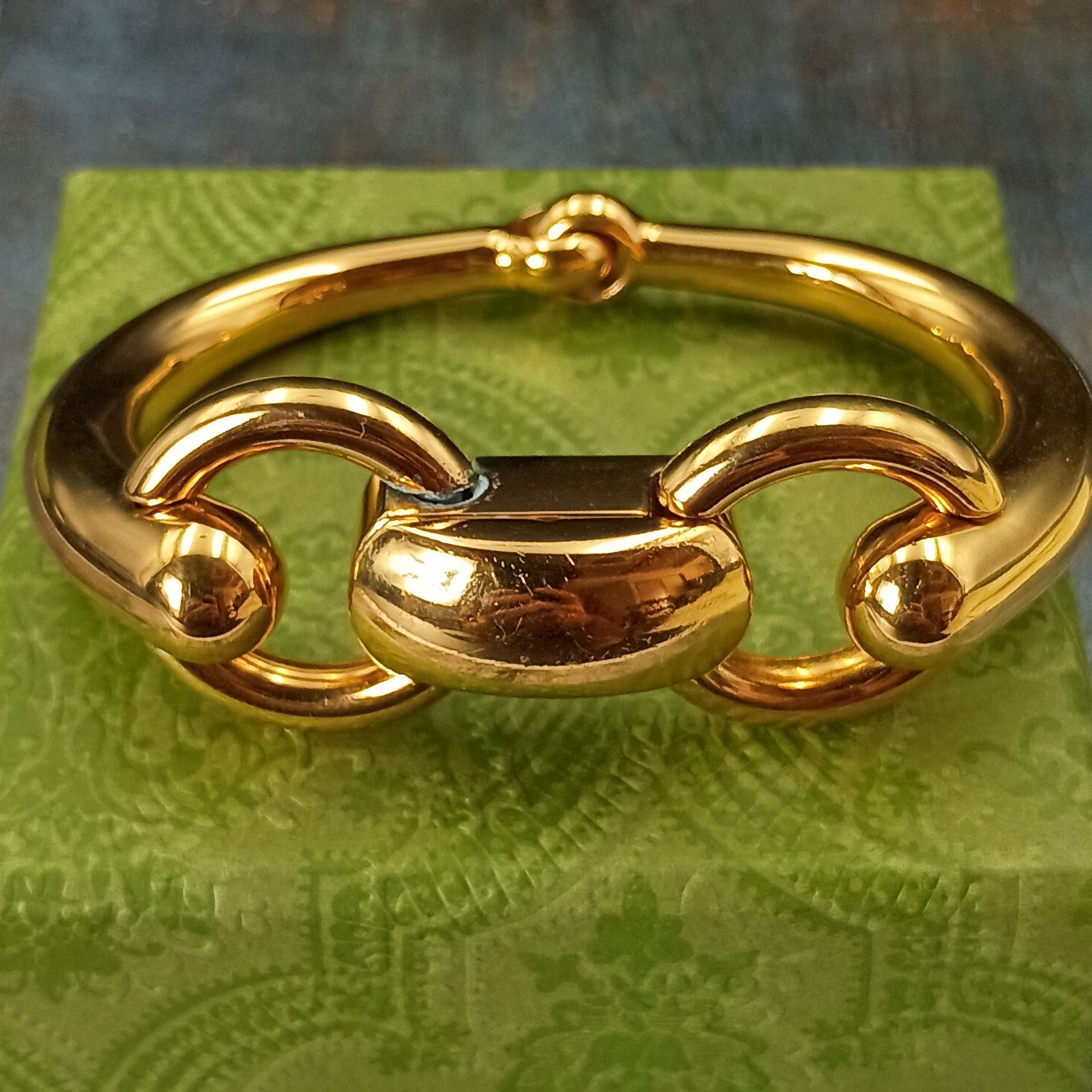 GUCCI グッチ ホースビット ブレスレット バングル レディース トム