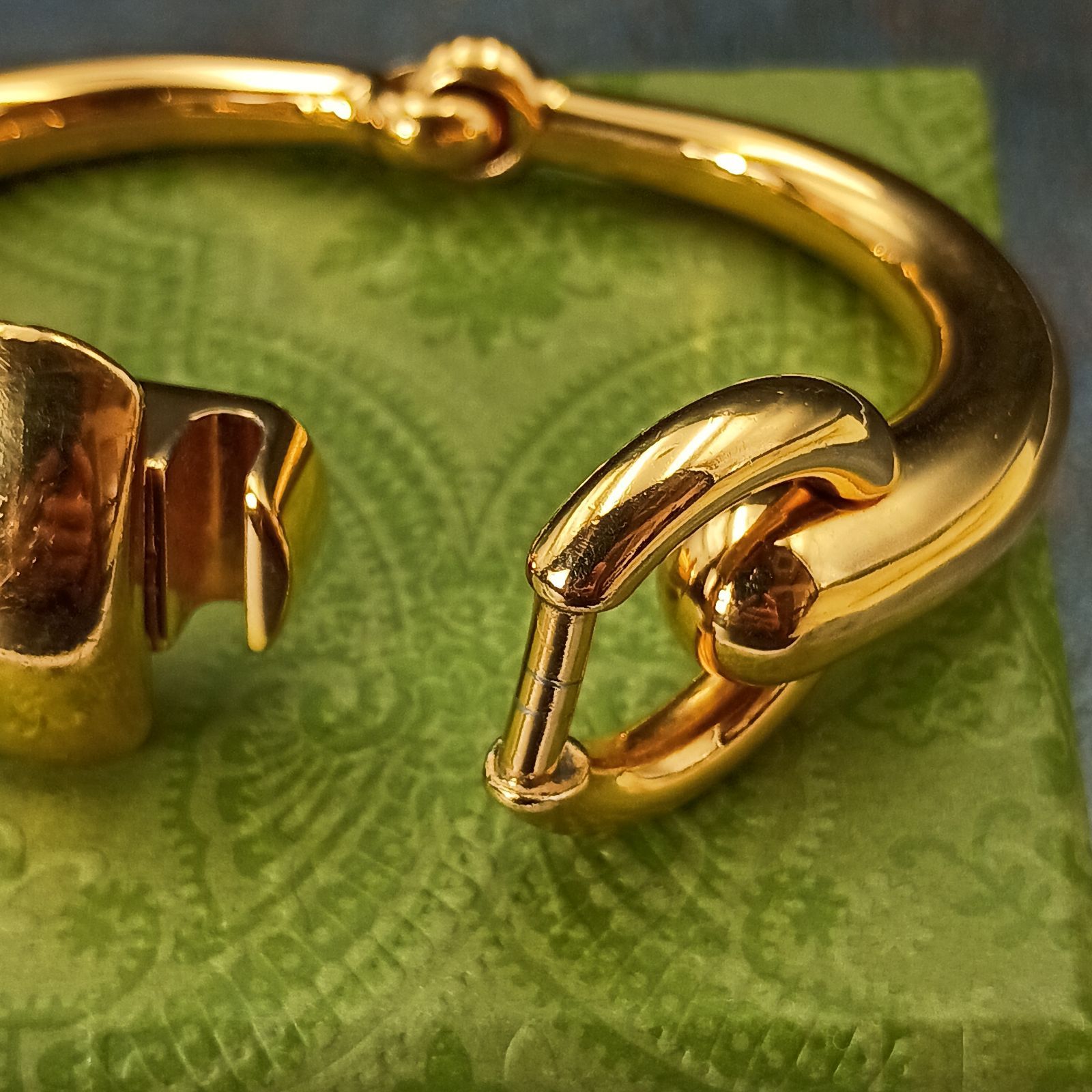 GUCCI ホースビットバングル　グッチオールド GUCCI グッチ ホースビット ブレスレット バングル レディース トム