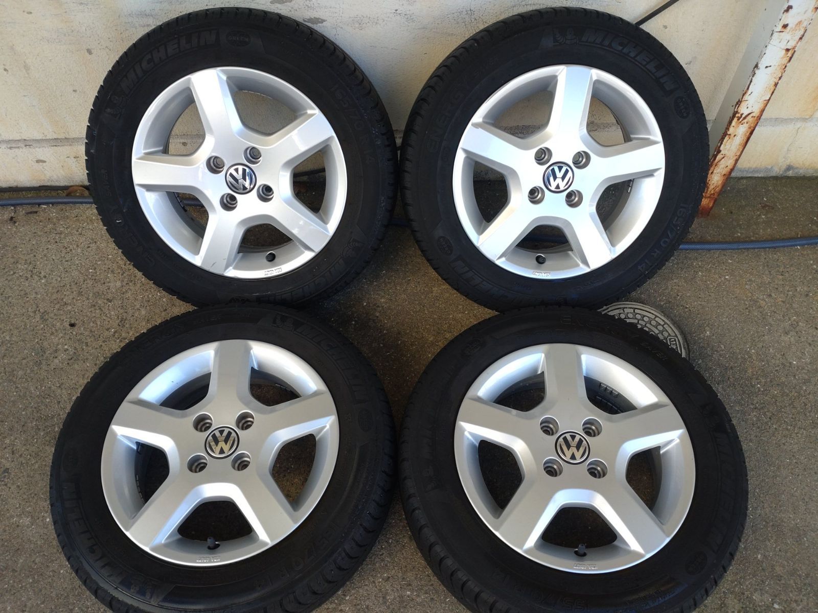 VW フォルクスワーゲン UP 純正 ホイール 14インチ 5J+35 100-4H