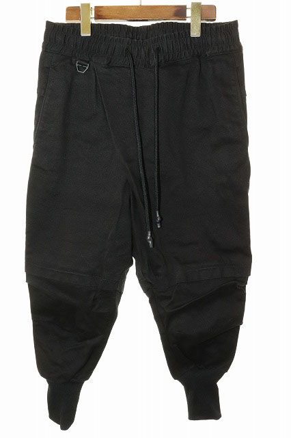 リップヴァンウィンクル RIPVANWINKLE CROSS PANTS BLACK M RB-508 クロス パンツ サルエル ブラック 【ブランド古着ベクトル】【】251204