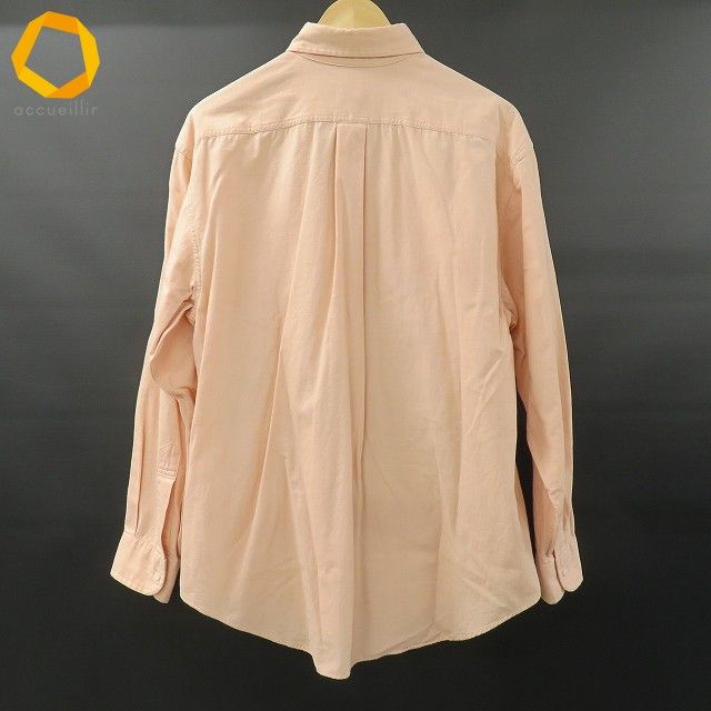 anc カールヘルム KarlHelmut 長袖シャツ ピンク系 ボタンダウン ロゴ刺繍 メンズ 856456