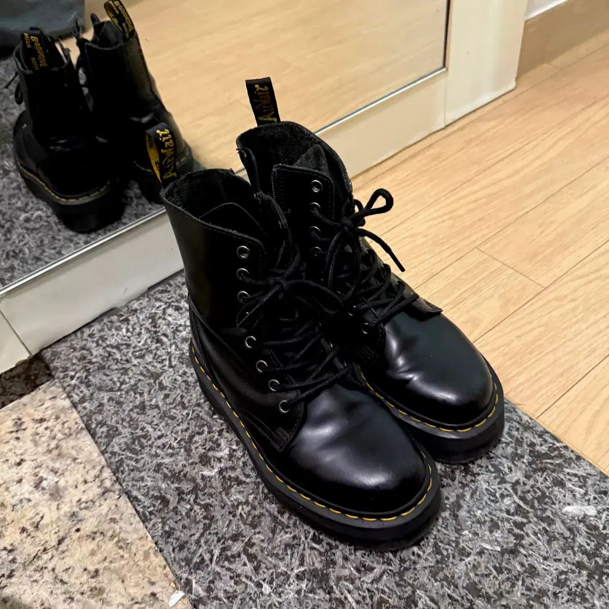 DR. MARTENS ドクターマーチン ジェイドン マックス UK 4 EU 37 240 250 サイズ 厚底 ブーツ