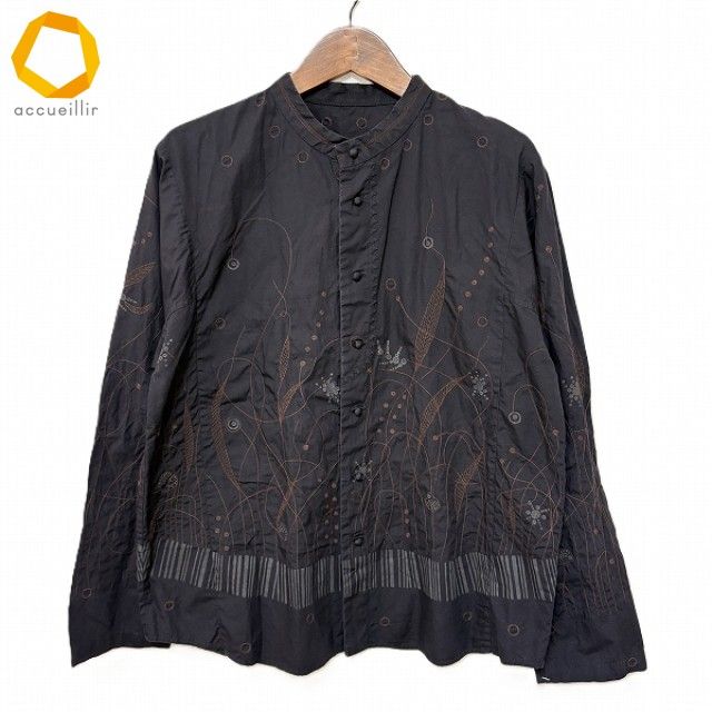 apc イッセイミヤケハート ISSEIMIYAKE Haat シャツ ブラウス 3 黒系