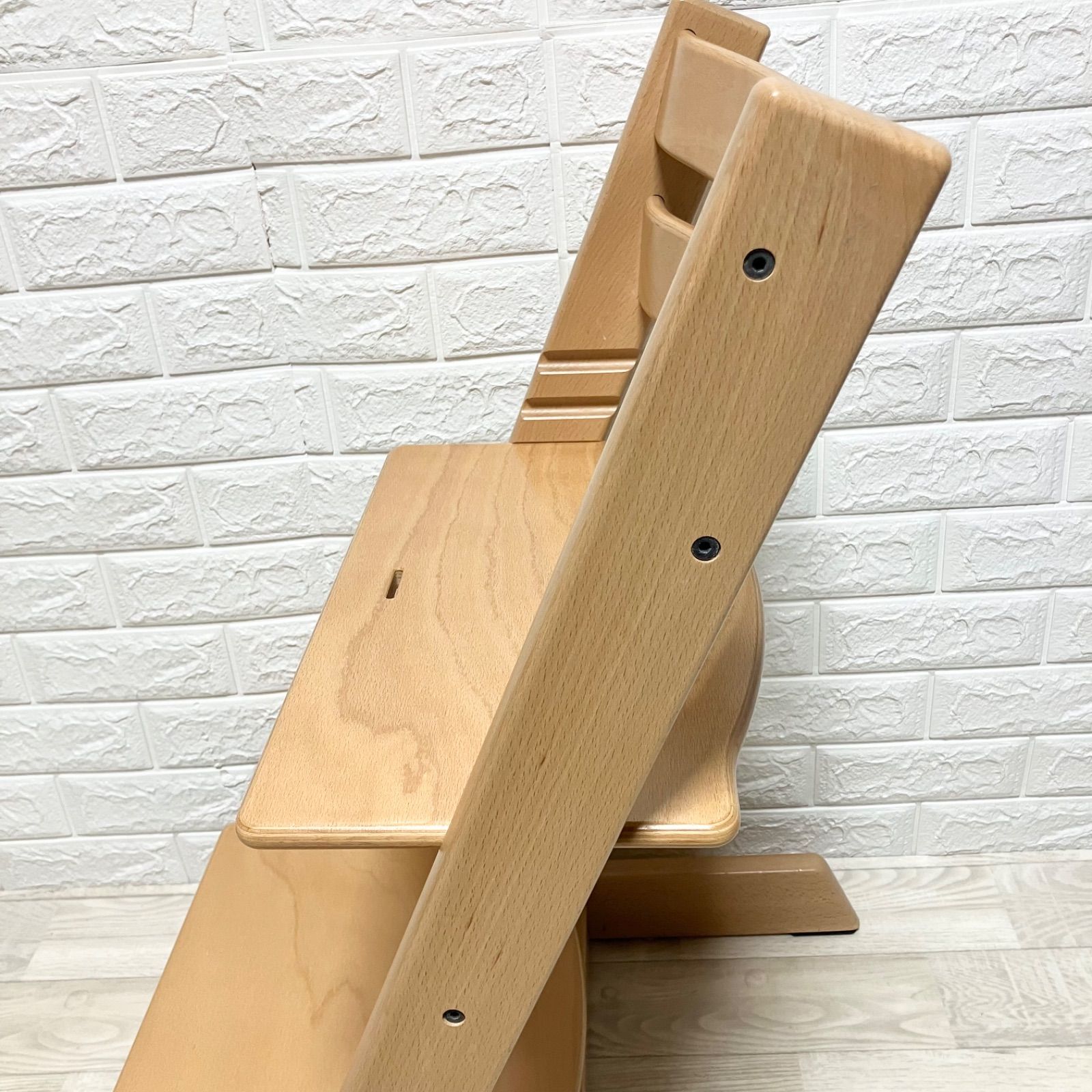 美品‼︎ 人気色 ナチュラル ストッケ トリップトラップ シリアル6 #6