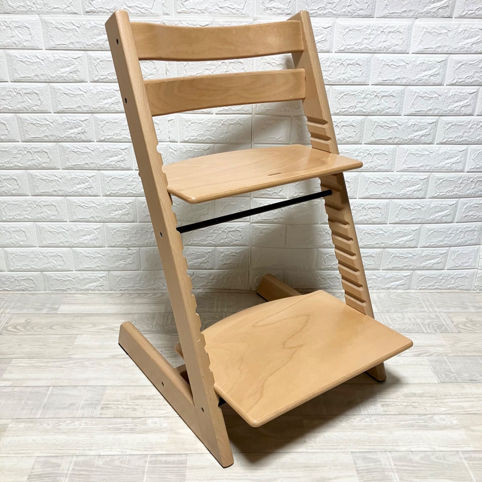 美品‼︎ 人気色 ナチュラル ストッケ トリップトラップ シリアル6 #6